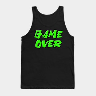 Classic Video Games Game Over Tank Top